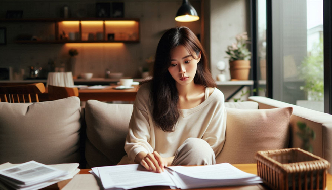 从事讨债的父亲几乎不在家，回来就飙骂母亲，女儿诉请免除扶养义务获准。（示意图、与本案无关／AI生成）