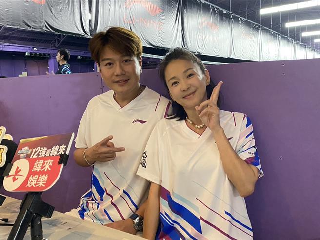 六月、李易日前二度蜜月感情回春。（记者林奕如摄）