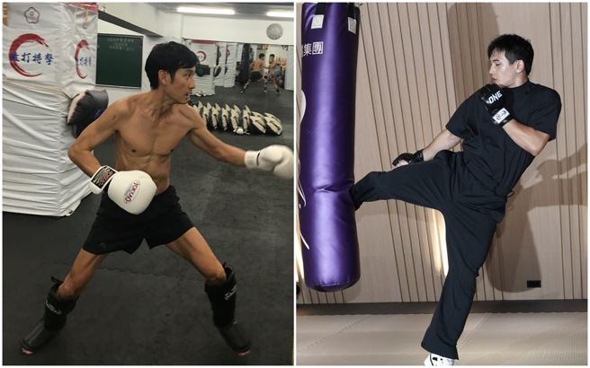 唐治平(左)原本在7月時將和青柳克明(右)交流拳賽，不料，唐治平因故缺席，但青柳克明卻被網民砲轟沒武德。 （圖／中時資料照）