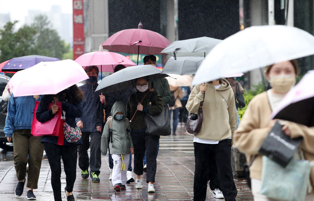 立冬15.1度 銀杏外圍挾水氣 今3地豪、大雨