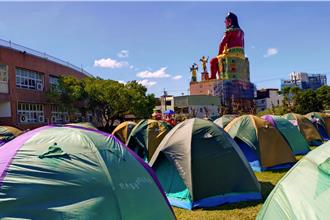 苗栗幼童軍大露營開訓 267位幼童齊聚培養團隊精神