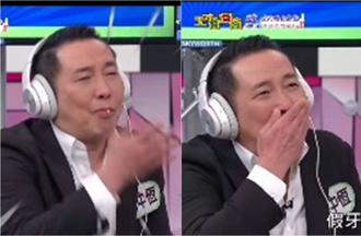 屈中恆錄影到一半「假牙噴出來」！他尷尬遮嘴 全場笑翻
