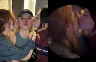 才現身台南夜市！ 周子瑜、舒華同框她「玩親親」掀粉暴動