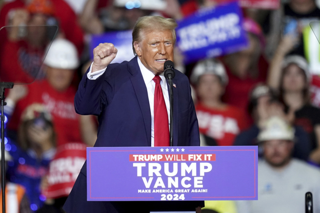 美国总统当选人川普。（示意图／路透社）