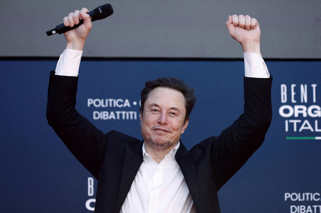 特斯拉执行长马斯克（Elon Mu，见图）。（图 / 路透社）