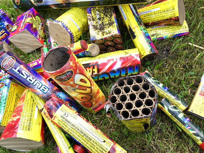 男子接受「煙火爆菊」挑戰，沒想到卻把自己炸死了。（示意圖：Shutterstock／達志）