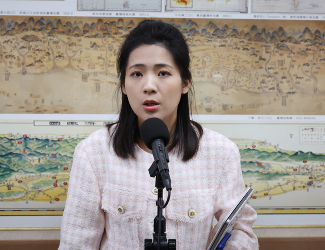 立委徐巧芯7日在立法院受访。（姚志平摄）