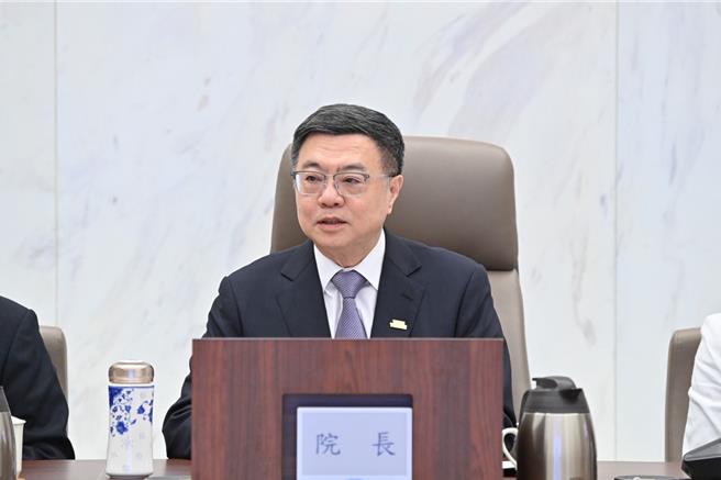 卓榮泰強調，台美關係長期穩健，一直往好的方向發展，互相的信賴與合作也持續加強，未來會在政策上，持續促進雙方關係加強合作。（行政院提供／游念育台北傳真）