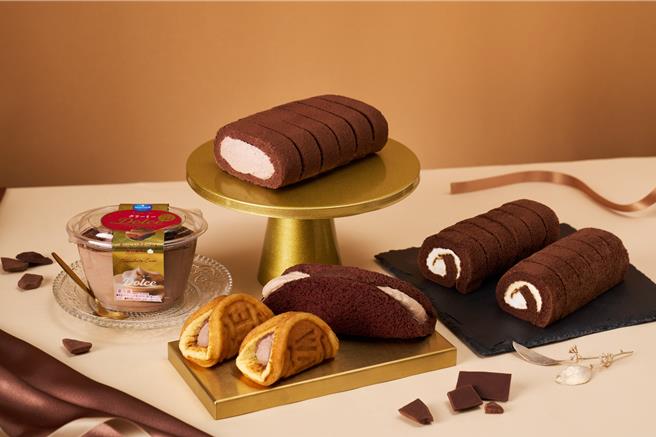 DONKI精选巧克力风味蛋糕，适合搭配下午茶食用。（DON DON DONKI提供）