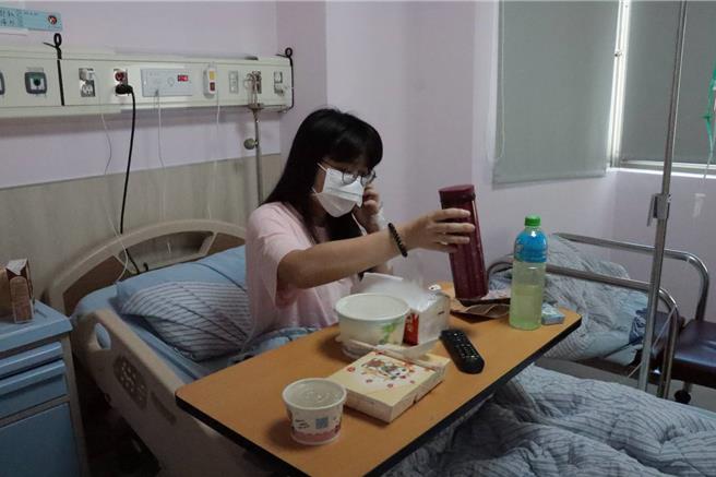 彰化1名16岁曾姓女高中生日前连续多天发烧及上吐下泻，其粪便PCR检验确诊为较少见的沙波病毒感染。（彰化医院提供／叶静美彰化传真）