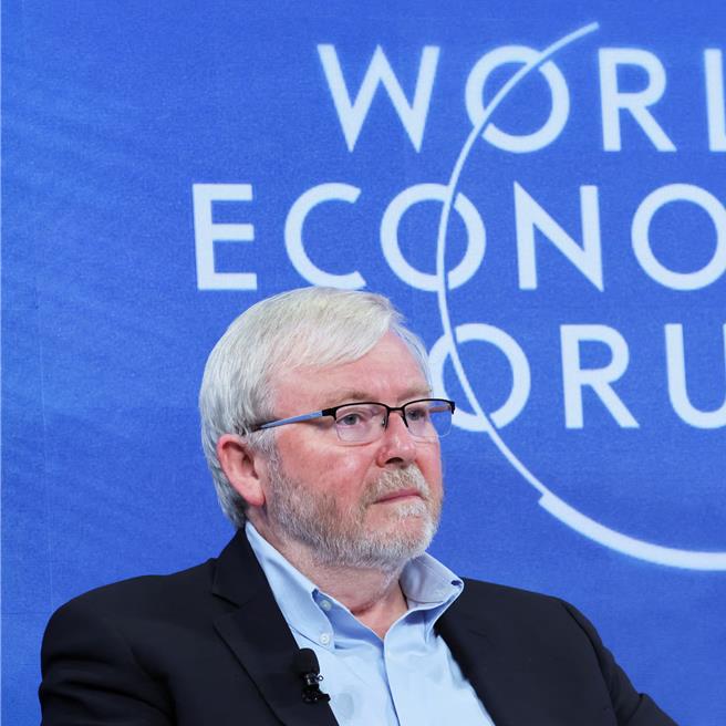 2020年，陸克文在社交平台X發文，批評川普是「史上最具破壞性的總統」。（路透社）