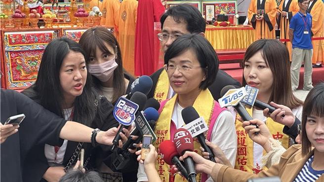 民进党立委苏巧慧则强调，政党的良性竞争是民主政治的重要基石。（资料照片）