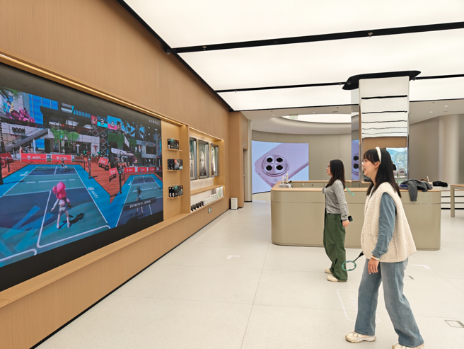 遊戲體驗區堤供用戶現場體驗。（圖/偉光提供）