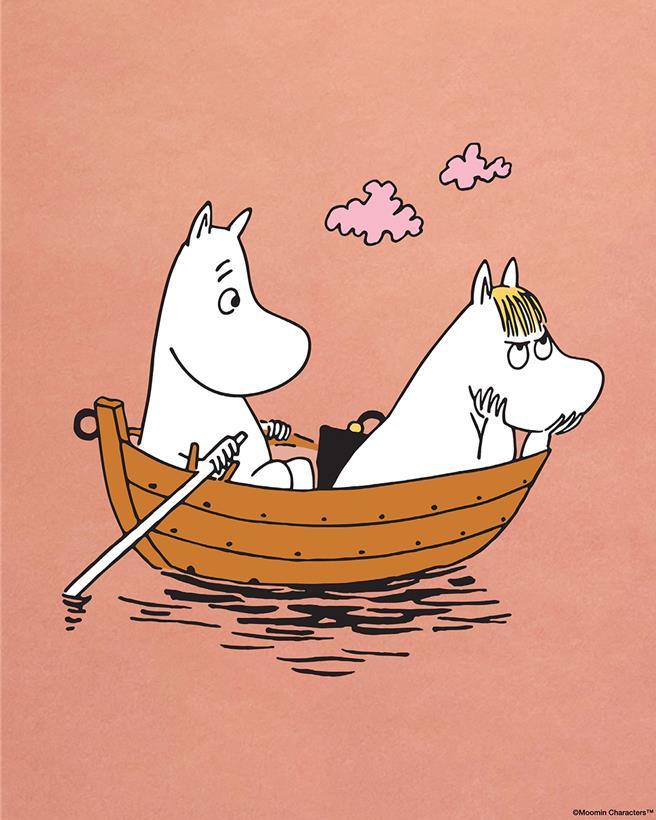 嚕嚕米儼然已是全球知名的ip之一，此次與Acne Studios合作更顯有趣。（Acne Studios提供／黃唯淯台北傳真）