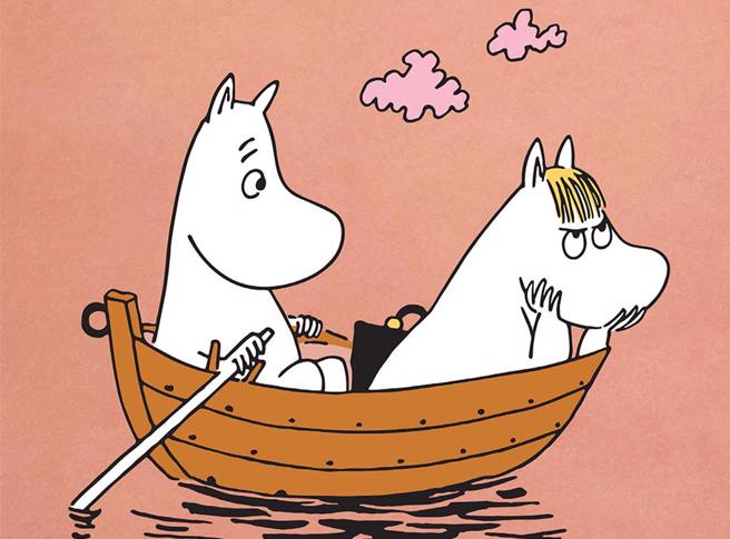 嚕嚕米儼然已是全球知名的ip之一，此次與Acne Studios合作更顯有趣。（Acne Studios提供／黃唯淯台北傳真）