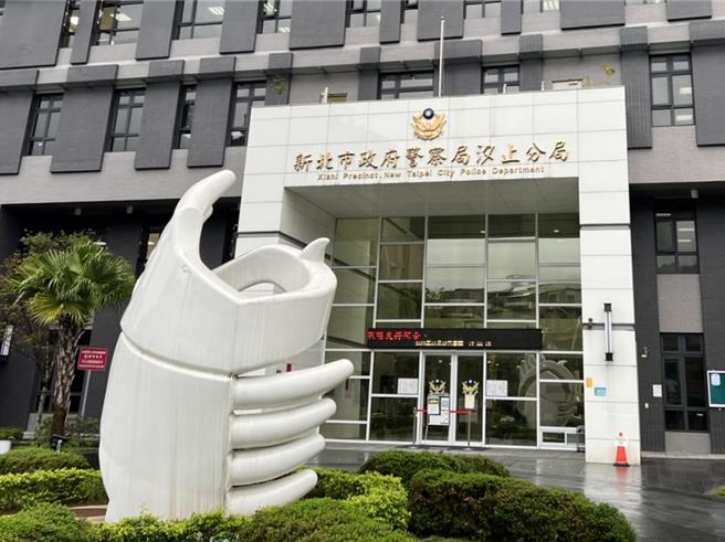 汐止分局將通知冒充國安人員的高姓男子到案。（王揚傑攝）