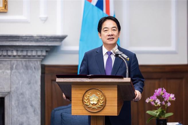 川普当选美国总统，赖清德总统(图)透过X平台，诚挚恭喜他胜选。(资料照片，总统府提供)