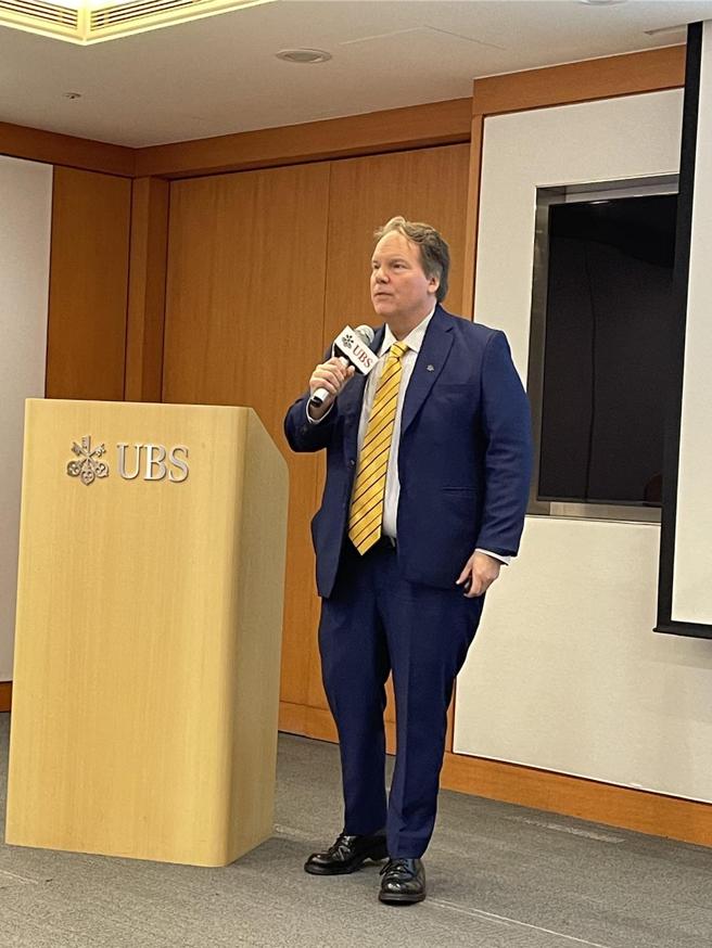 瑞银资产管理美国多元固定收益主管Scott Dolan。图／黄惠聆