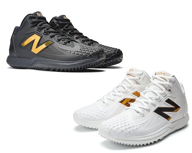 SOGO忠孝館全台百貨獨家大谷翔平聯名鞋款－New Balance Ohtani 1 Trainer訓練鞋，4280元，限量21雙。（SOGO提供）
