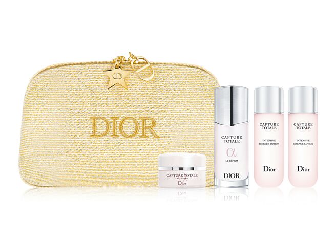 SOGO復興館全台獨家DIOR逆時能量精萃精華全效修護組，優惠價5535元，限量20組，加贈600元SOGO電子商品券限20份。（SOGO提供）