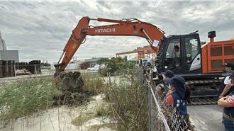 學甲爐碴埋14年未清！積水呈藍色強鹼今開挖 環團批公部門怠惰