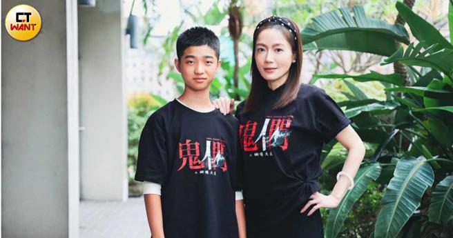 尹馨稱讚白潤音聰明，未來值得期待。（圖／記者林士傑攝）