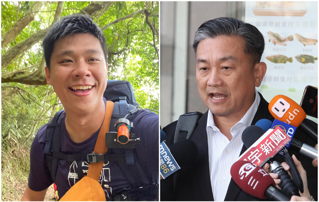 葛斯齐、王定宇互撕。（葛斯齐脸书、中时资料照）