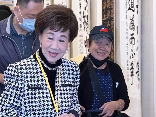 前副总统吕秀莲。（蔡宗颖摄）