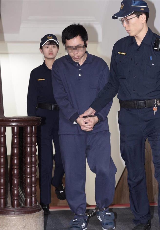 陳伯諺（中}殺死馬國女大生法庭上痛哭，求法官輕判（中時資料照片，郭吉銓攝）