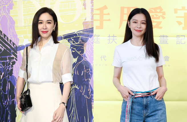 徐若瑄日前承认罹患甲状腺癌零期，蔡依珊晒出她近照。（图／中时资料照）