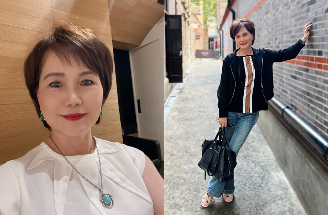 沈春华自曝在上海机场出意外。（图／翻摄自沈春华 Live Show脸书）