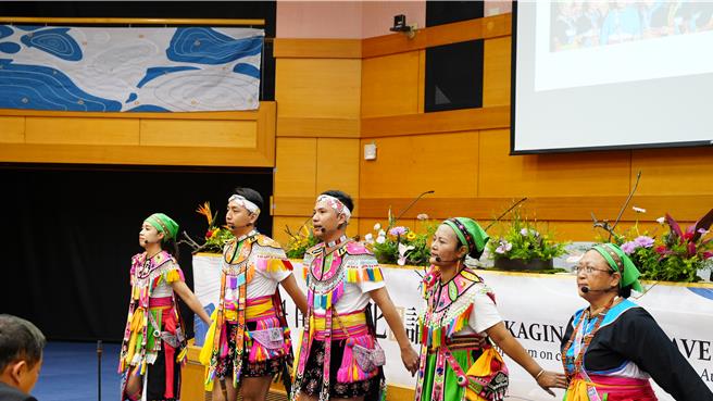 杵音文化藝術團開幕表演。（讀者提供／蔡旻妤台東傳真）