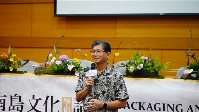 台東縣政府文化處長李吉崇致詞。（讀者提供／蔡旻妤台東傳真）