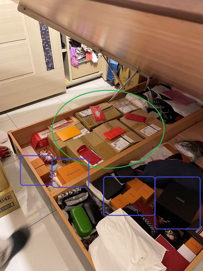 法務部調查局發動全國第2波同步偵辦「金融掃黑專案」，總計查緝111案、搜索184處及約談434人，查獲不法金額約新台幣59億6173萬餘元。（圖調查局提供／陳志賢台北傳真）