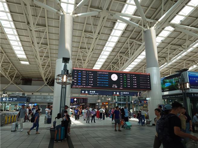 有女子在高鐵左營站疑似因感情因素拿剪刀自傷，民眾報案後警方到場將其強制送醫。示意圖。（任義宇攝）