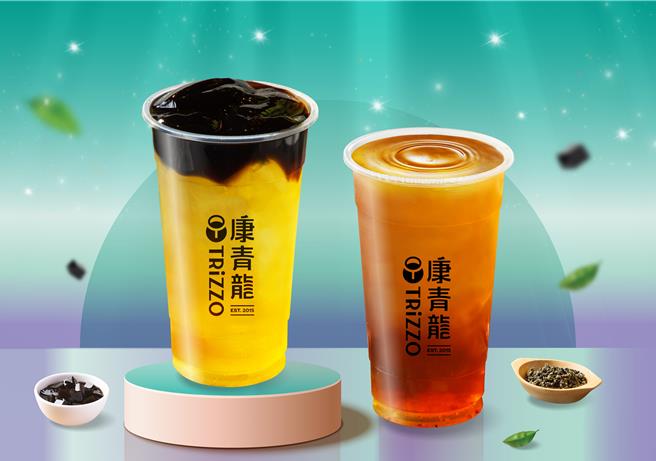 「康青龙」与外送平台Uber Eats合作，祭出「双11好康」优惠，民眾于Uber Eats订购「康青龙」，最高可享5款指定饮品买1送1。(康青龙提供)