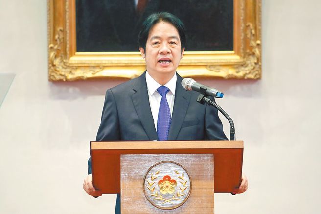 赖清德总统。（黄世麒摄）