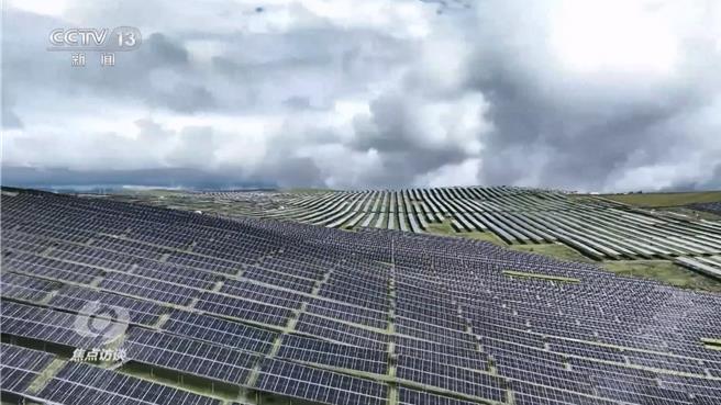 陸新型儲能 「蓄」勢而發2之1：綠能提前達標。（大陸央視） 