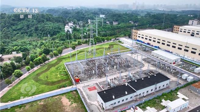 陸新型儲能 「蓄」勢而發2之1：綠能提前達標。（大陸央視）