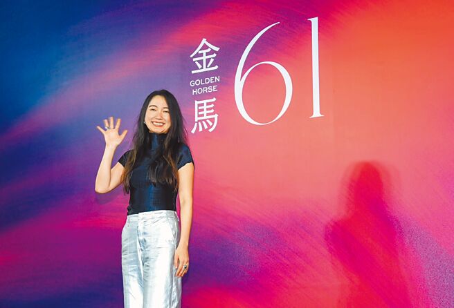 《黑箱日记》导演伊藤诗织首度来台参加金马影展，对一切都感到很兴奋。（金马执委会提供）