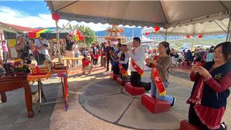 好米收冬祭池上登場 客家社團齊聚祈福豐收平安