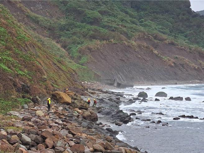 新北瑞芳1男子潛水失蹤。（新北市消防局提供）