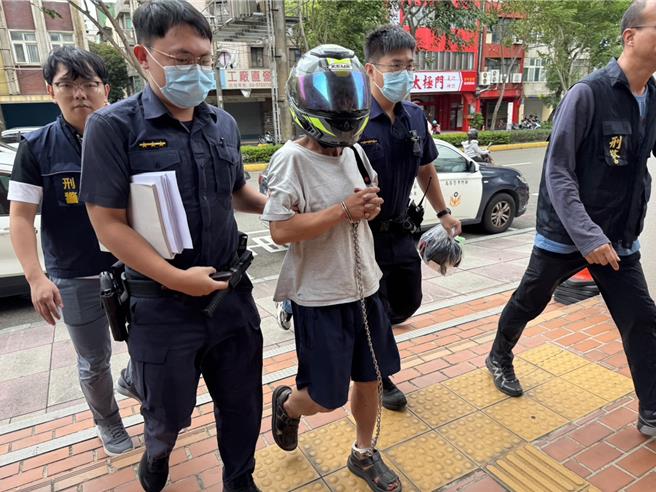 曾姓舅舅與外甥爭吵後持刀砍殺，致外甥送醫後不治。（陳育賢攝）