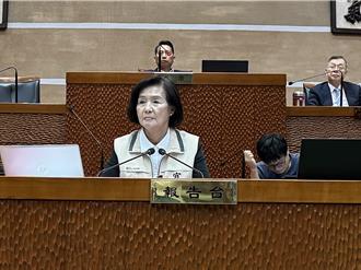 林姿妙議會狂喊「冤枉、委屈、痛心」：我沒有做壞事啊