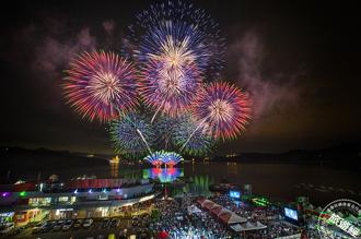 日月潭花季與煙火齊發！九族文化村部落花季進入繁花盛期