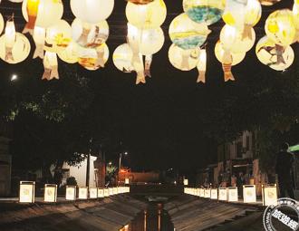 穿梭美浓百年光影幻境 水圳漫旅艺术节展台日文化交流