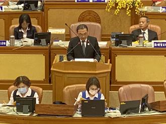 侯友宜議會報告完總預算就離開！民進黨團轟「難看」