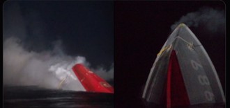 日本海自「宇久島」掃雷艦搶救失敗 傾覆沉沒一人失蹤