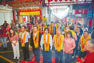 停職後罕露面 高虹安現身醮典