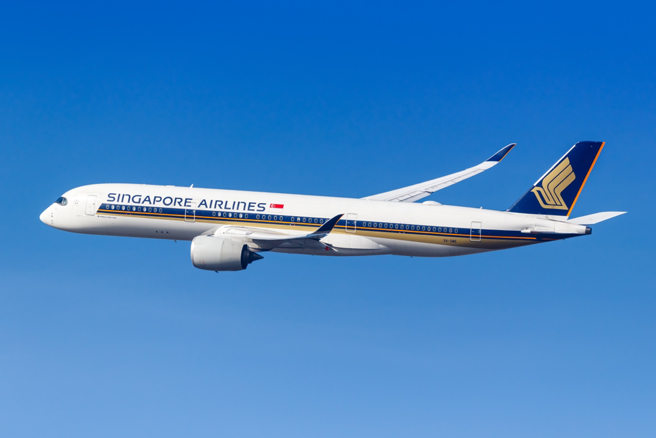 新航旗下A350-900客机将进行座舱翻新，首见头等舱。（示意图。图：shutterstock/达志）